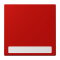 Jung Wippe 1fach, mit Schriftfeld, Serie LS, rouge vermillon 31 LC990NA227