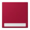 Jung Wippe 1fach, mit Schriftfeld, Serie LS, rouge carmin LC990NA229
