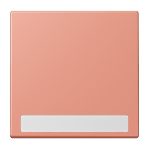 Jung Wippe 1fach, mit Schriftfeld, Serie LS, locre rouge moyen LC990NA233