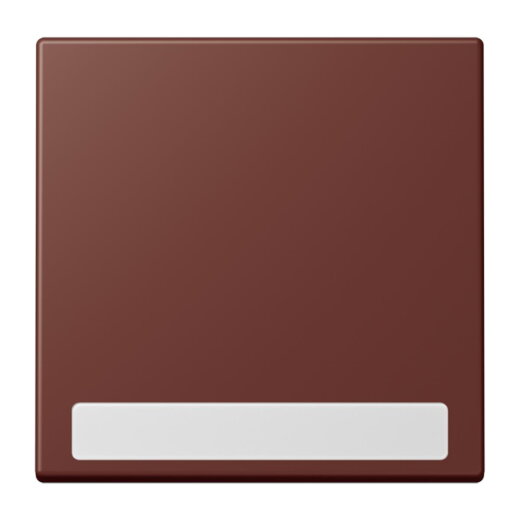 Jung Wippe 1fach, mit Schriftfeld, Serie LS, terre sienne br?lée 31 LC990NA235