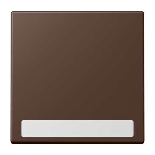 Jung Wippe 1fach, mit Schriftfeld, Serie LS, terre dombre br?lée 31 LC990NA239