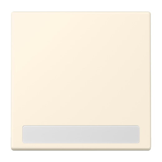 Jung Wippe 1fach, mit Schriftfeld, Serie LS, blanc ivoire LC990NA245