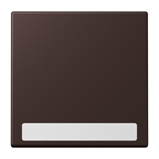 Jung Wippe 1fach, mit Schriftfeld, Serie LS, terre d?ombre br?lée 59 LC990NA252