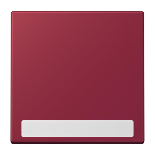 Jung Wippe 1fach, mit Schriftfeld, Serie LS, le rubis LC990NA255