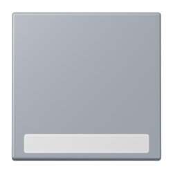 Jung Wippe 1fach, mit Schriftfeld, Serie LS, gris clair...