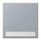 Jung Wippe 1fach, mit Schriftfeld, Serie LS, gris clair 59 LC990NA257