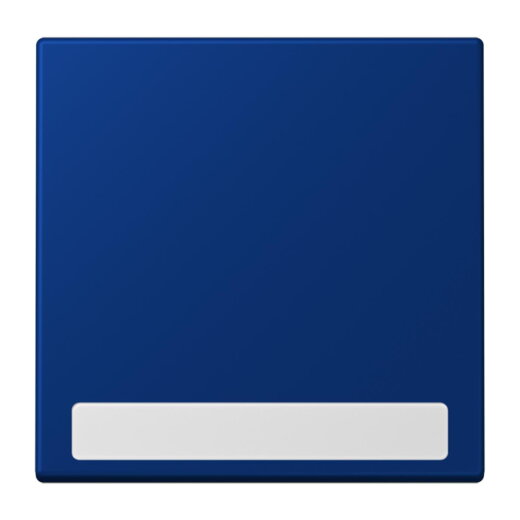 Jung Wippe 1fach, mit Schriftfeld, Serie LS, bleu outremer foncé LC990NA261