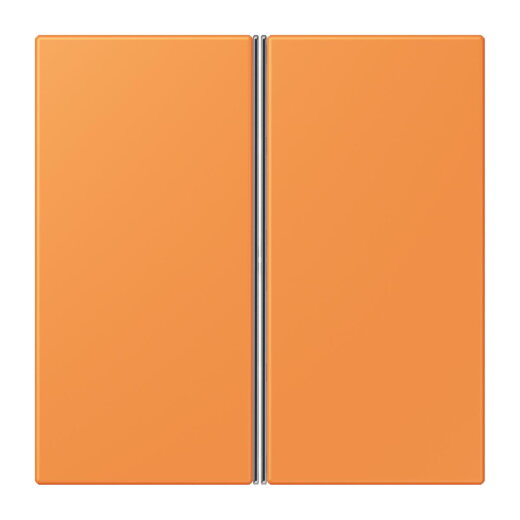 Jung Tastensatz 2fach, F40, Serie LS, orange clair LC402TSA225