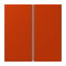 Jung Tastensatz 2fach, F40, Serie LS, rouge vermillon 59 LC402TSA244