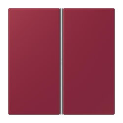 Jung Tastensatz 2fach, F40, Serie LS, le rubis LC402TSA255