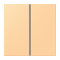 Jung Tastensatz 2fach, F40, Serie LS, terre sienne claire 59 LC402TSA258