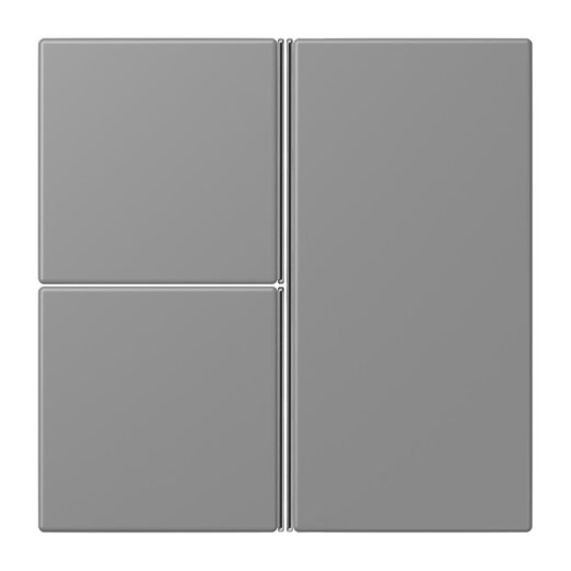 Jung Tastensatz 3fach, F40, Serie LS, gris 31 LC403TSA203