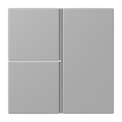 Jung Tastensatz 3fach, F40, Serie LS, gris moyen LC403TSA204