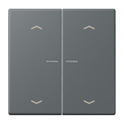 Jung Wippe mit Lichtleiter, mit Pfeilsymbolen für...