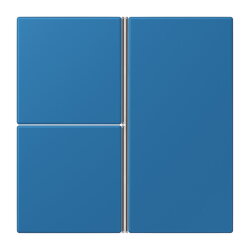 Jung Tastensatz 3fach, F40, Serie LS, bleu...