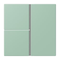 Jung Tastensatz 3fach, F40, Serie LS, vert anglais clair...