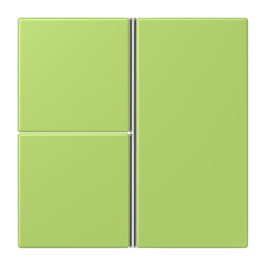 Jung Tastensatz 3fach, F40, Serie LS, vert clair LC403TSA221