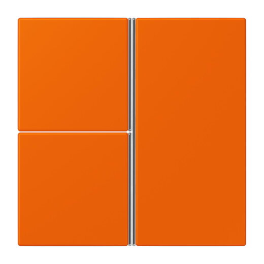 Jung Tastensatz 3fach, F40, Serie LS, orange LC403TSA224