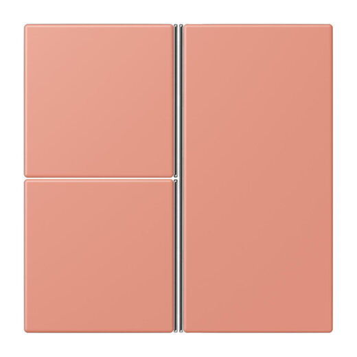 Jung Tastensatz 3fach, F40, Serie LS, locre rouge moyen LC403TSA233