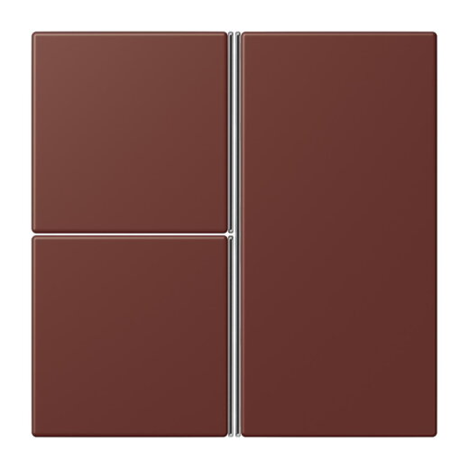 Jung Tastensatz 3fach, F40, Serie LS, terre sienne br?lée 31 LC403TSA235