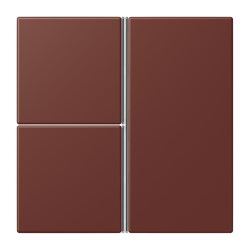 Jung Tastensatz 3fach, F40, Serie LS, terre sienne...