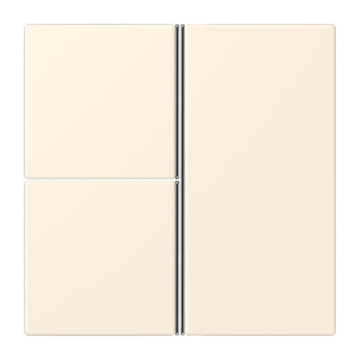 Jung Tastensatz 3fach, F40, Serie LS, blanc ivoire LC403TSA245