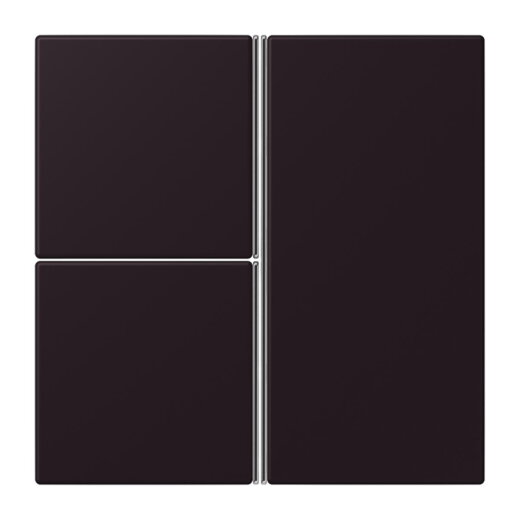 Jung Tastensatz 3fach, F40, Serie LS, noir divoire LC403TSA248