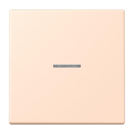 Jung Wippe mit Lichtleiter für Taster 1fach, Serie LS, rose pâle LC101KO5228