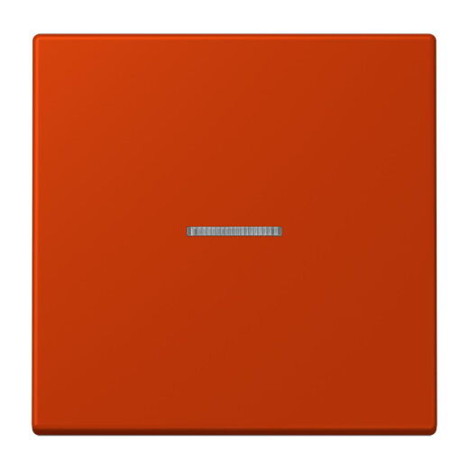 Jung Wippe mit Lichtleiter für Taster 1fach, Serie LS, rouge vermillon 59 LC101KO5244