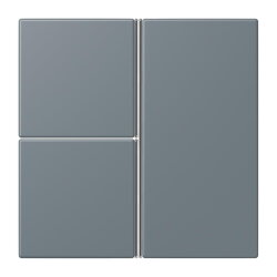 Jung Tastensatz 3fach, F40, Serie LS, gris 59 LC403TSA251