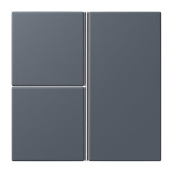 Jung Tastensatz 3fach, F40, Serie LS, gris fonce 59...