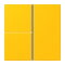 Jung Tastensatz 3fach, F40, Serie LS, le jaune vif LC403TSA263