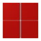 Jung Tastensatz 4fach, F40, Serie LS, rouge vermillon 31 LC404TSA227