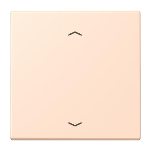 Jung Wippe, mit Pfeilsymbolen für Taster 1fach, Serie LS, rose pâle LC101P228