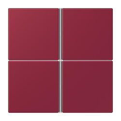 Jung Tastensatz 4fach, F40, Serie LS, le rubis LC404TSA255