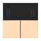 Jung Tastensatz 3fach, F40 Raumcontroller, Serie LS, ocre LC4093TSA223