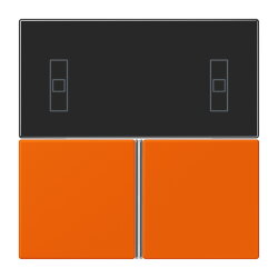 Jung Tastensatz 3fach, F40 Raumcontroller, Serie LS,...