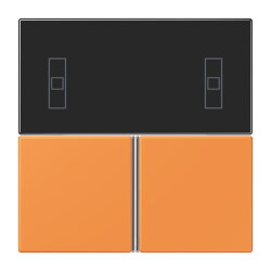 Jung Tastensatz 3fach, F40 Raumcontroller, Serie LS,...