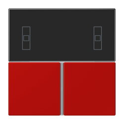 Jung Tastensatz 3fach, F40 Raumcontroller, Serie LS,...