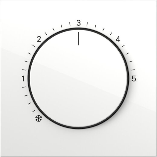 Gira Abd. RTR Flächenschalter Reinweiß 2706112