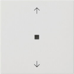 Gira S3000 Bedienaufs. BT Pfeile Reinweiß m 538227