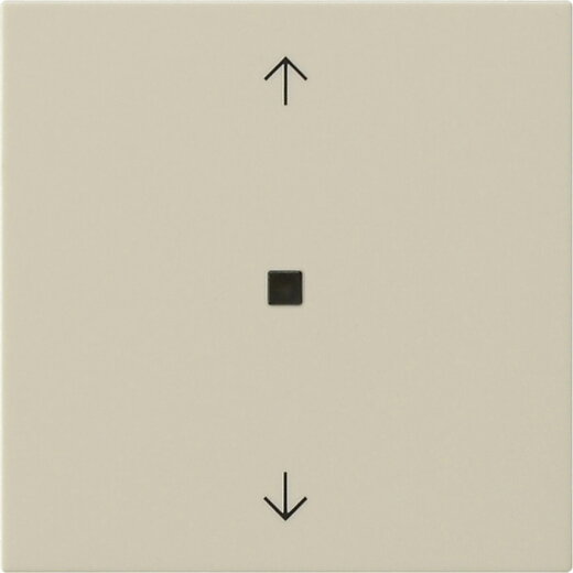 Gira S3000 Bedienaufs. BT Pfeile System 55 Cremeweiß 538201