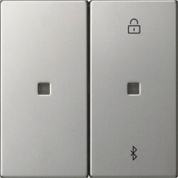 Gira S3000 Jal.-/Schaltuhr BT System 55 Edelstahl 5381600