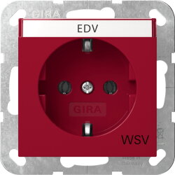 Gira SCHUKO BSF WSV System 55 Rot 4457108