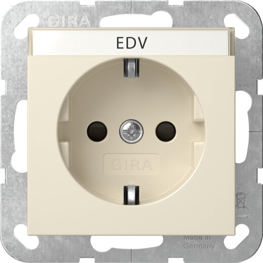 Gira SCHUKO BSF + SH System 55 Cremeweiß 446201