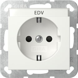 Gira SCHUKO BSF + SH System 55 Reinweiß m 446227