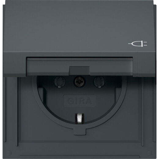 Gira SCHUKO KD Gira TX_44 Anthrazit 445467