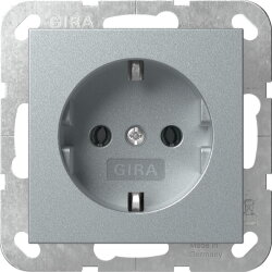 Gira SCHUKO SRK System 55 F Alu 418026