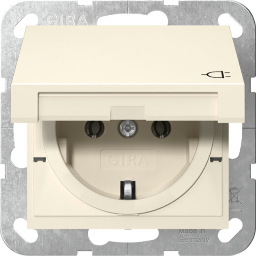 Gira SCHUKO KD System 55 Cremeweiß 445401