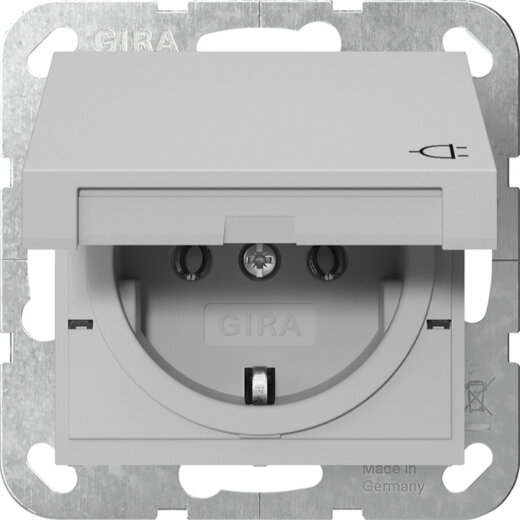 Gira SCHUKO KD System 55 Grau m 4454015